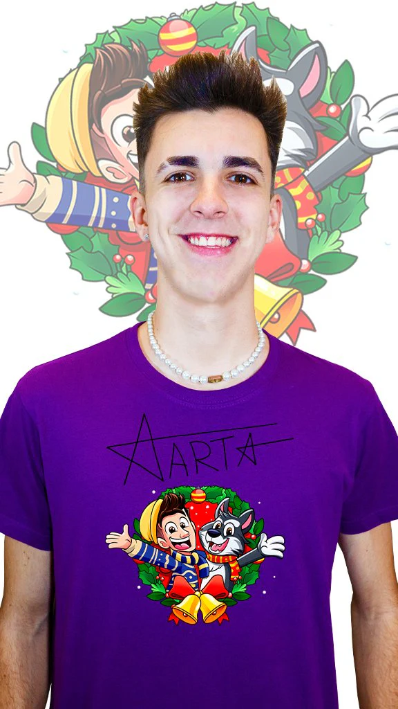 Camiseta Firmada - Arta y Max Navidad - Image 11