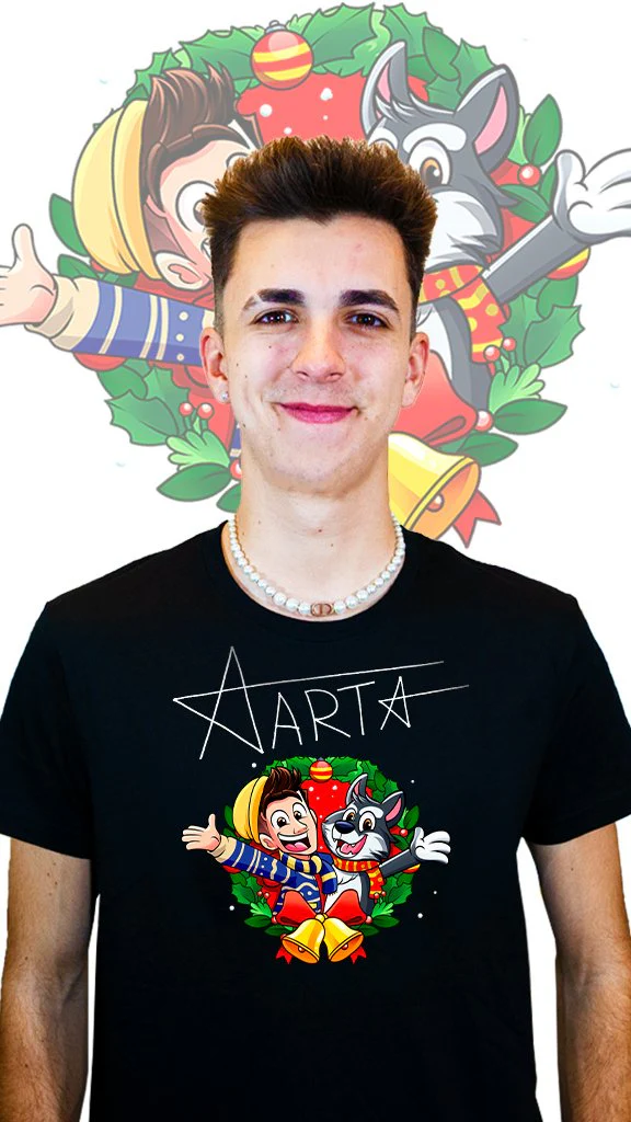Camiseta Firmada - Arta y Max Navidad - Image 3