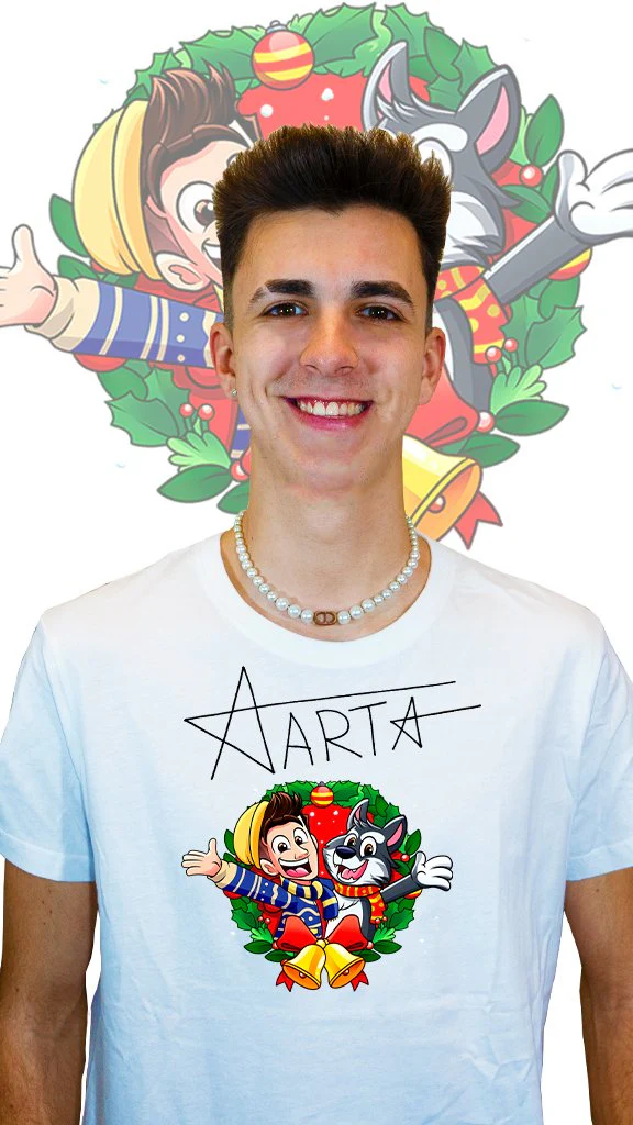 Camiseta Firmada - Arta y Max Navidad - Image 5