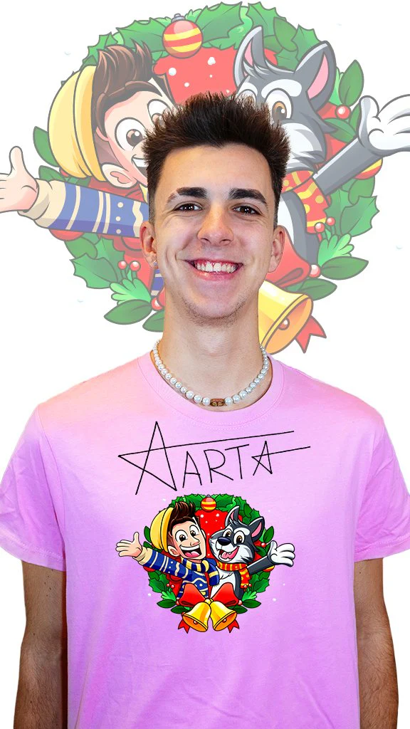 Camiseta Firmada - Arta y Max Navidad - Image 9