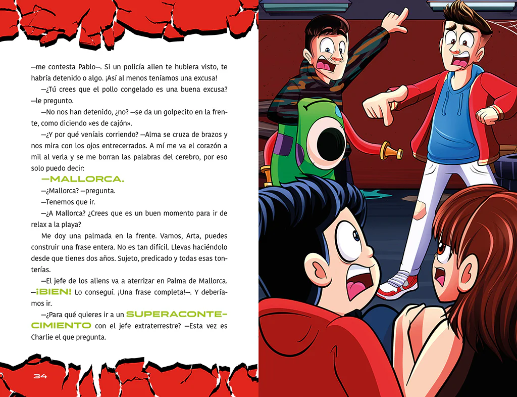 Libro #3 - ARTA contra el alien máximo - Image 8