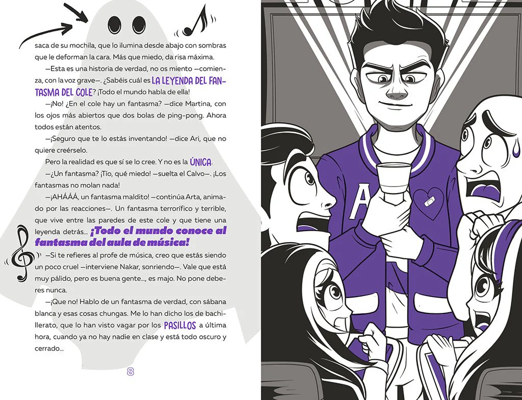 Libro - ARTA Máximo Squad 1 - Misterio en el maldito colegio - Image 4