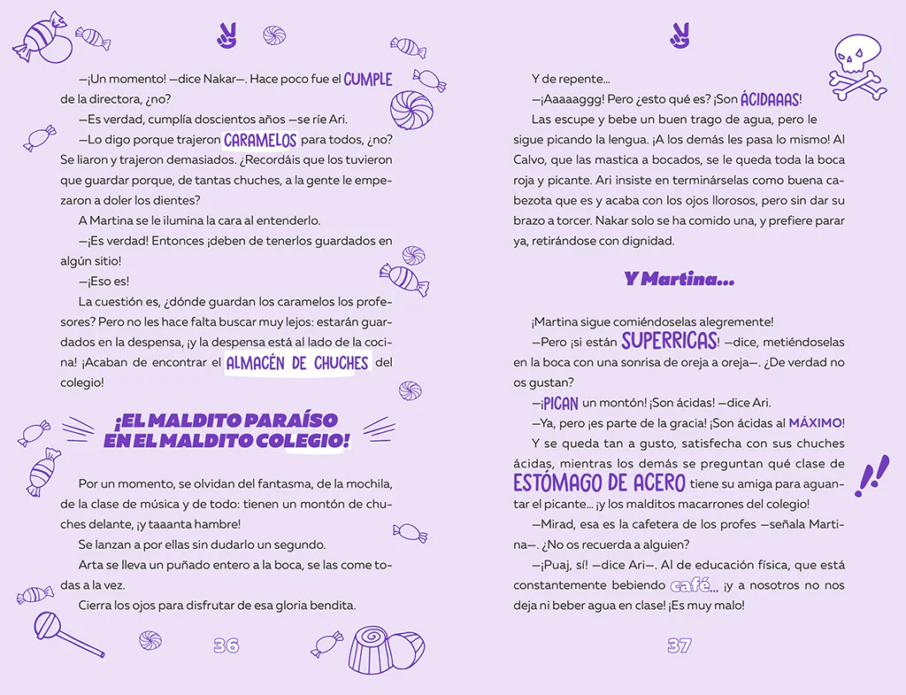 Libro - ARTA Máximo Squad 1 - Misterio en el maldito colegio - Image 6