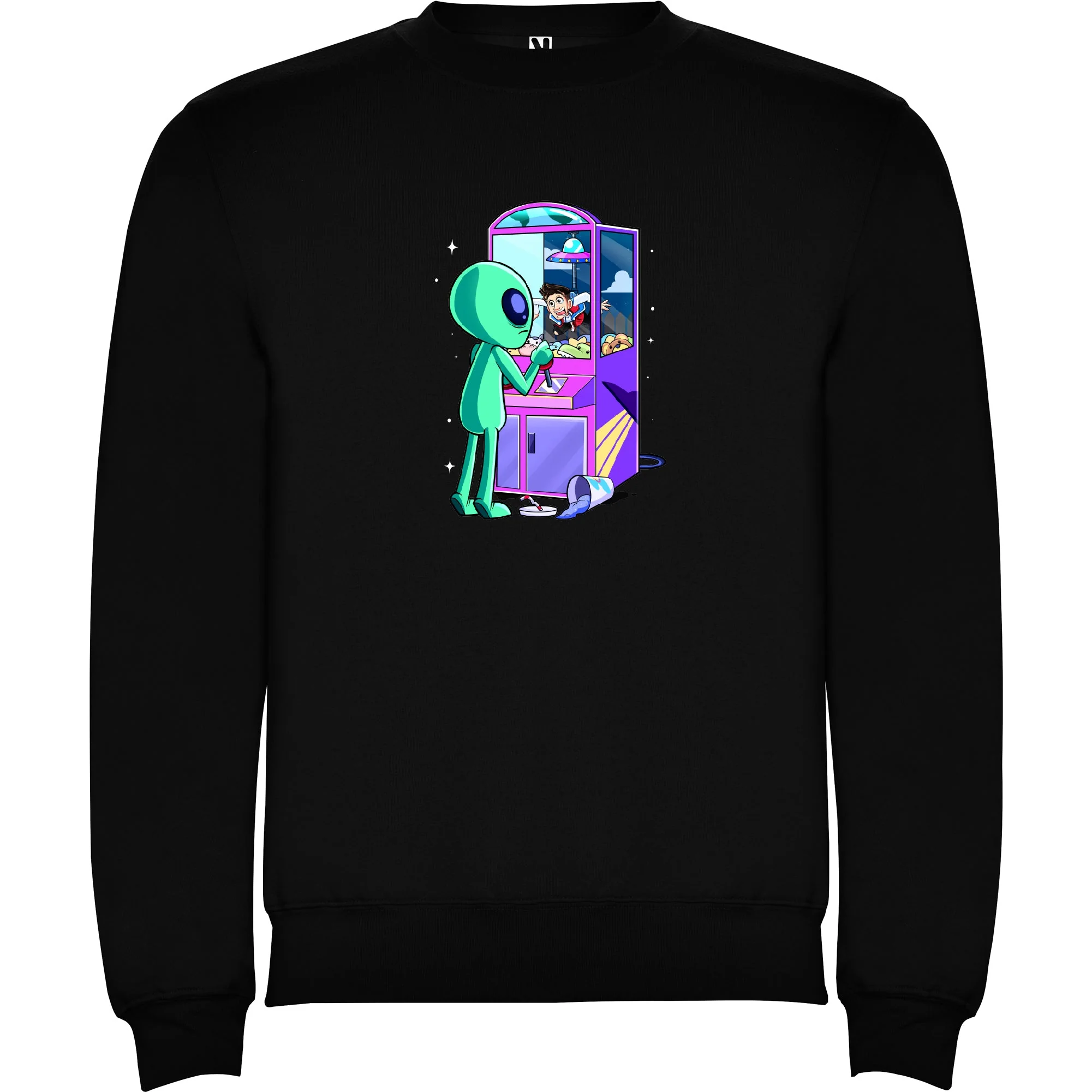 Sudadera sin capucha - Arta Atrapado por el Alien - Image 4