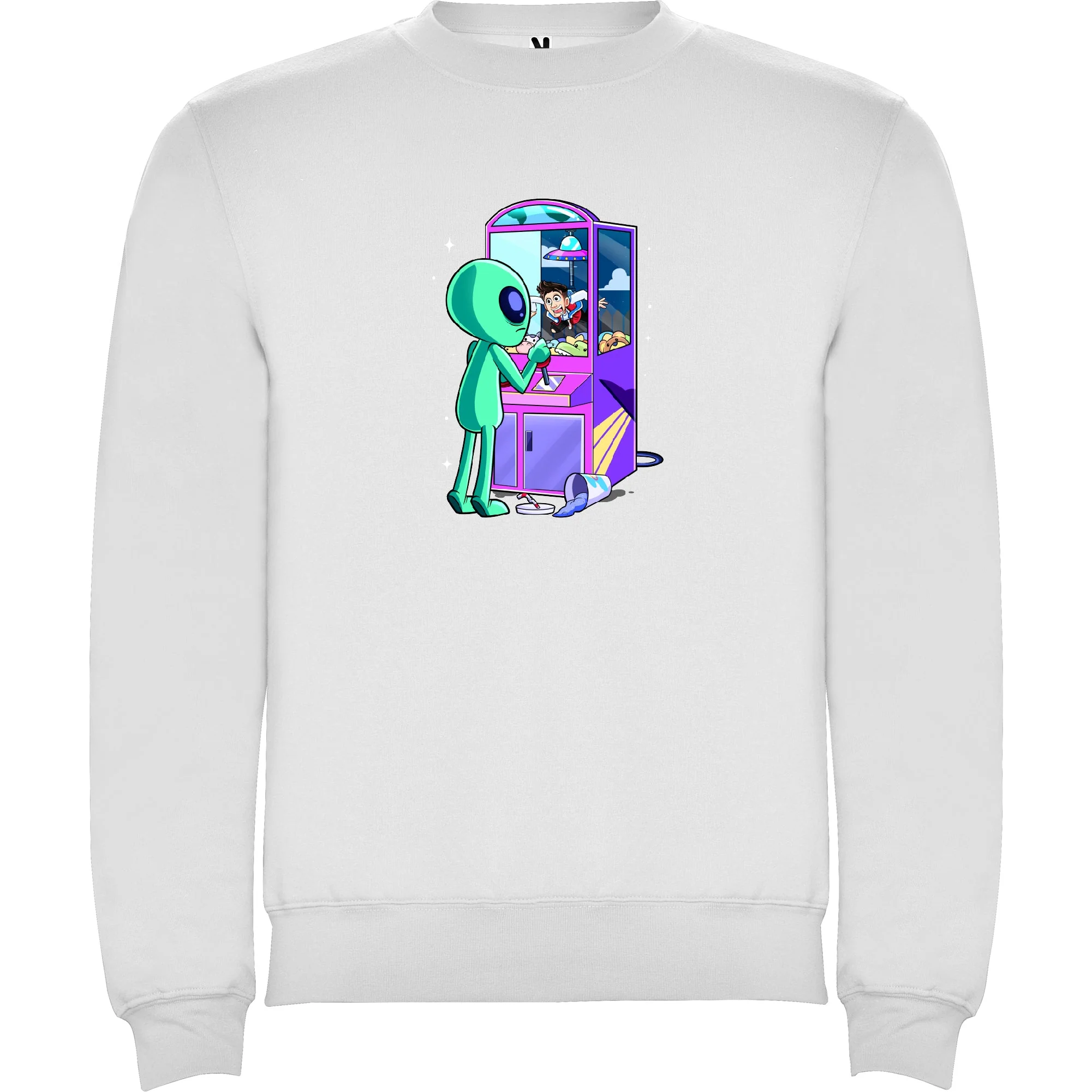 Sudadera sin capucha - Arta Atrapado por el Alien - Image 6