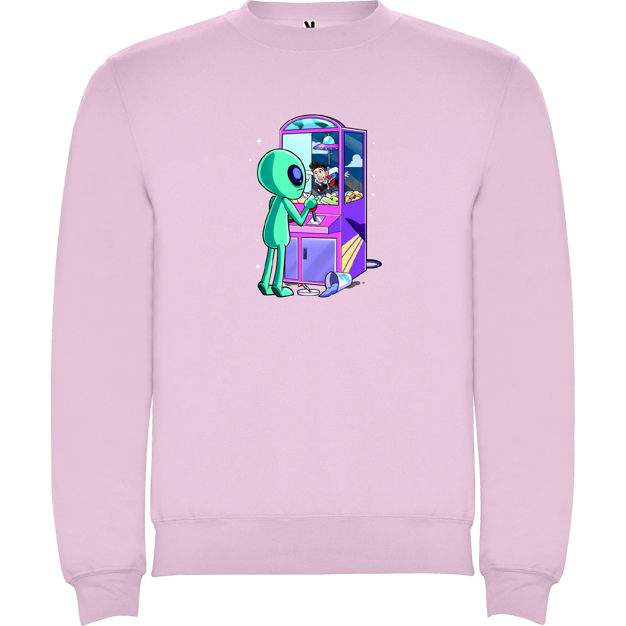 Sudadera sin capucha - Arta Atrapado por el Alien - Image 8