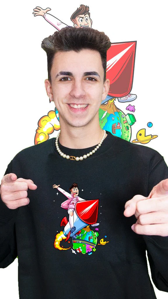 Sudadera sin capucha - Arta en el Espacio - Image 3