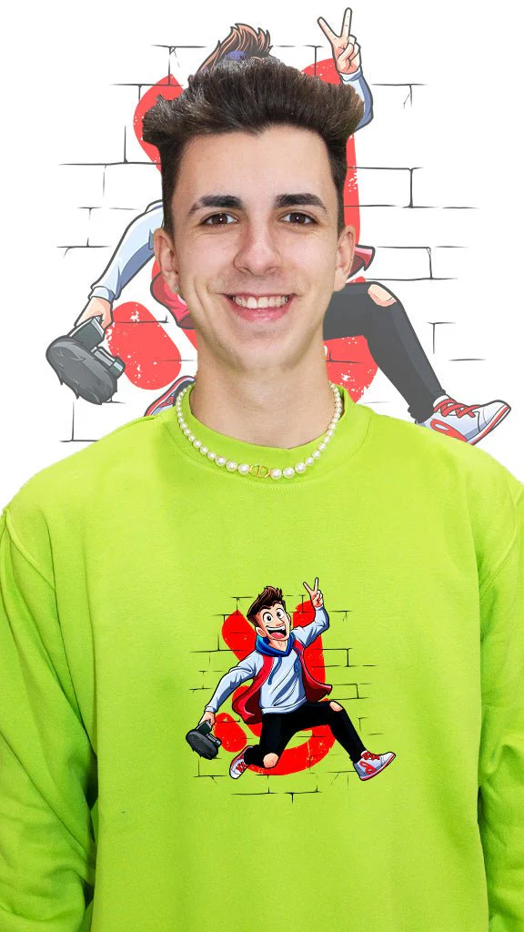 Sudadera sin capucha - Arta y el Salto Épico - Image 13
