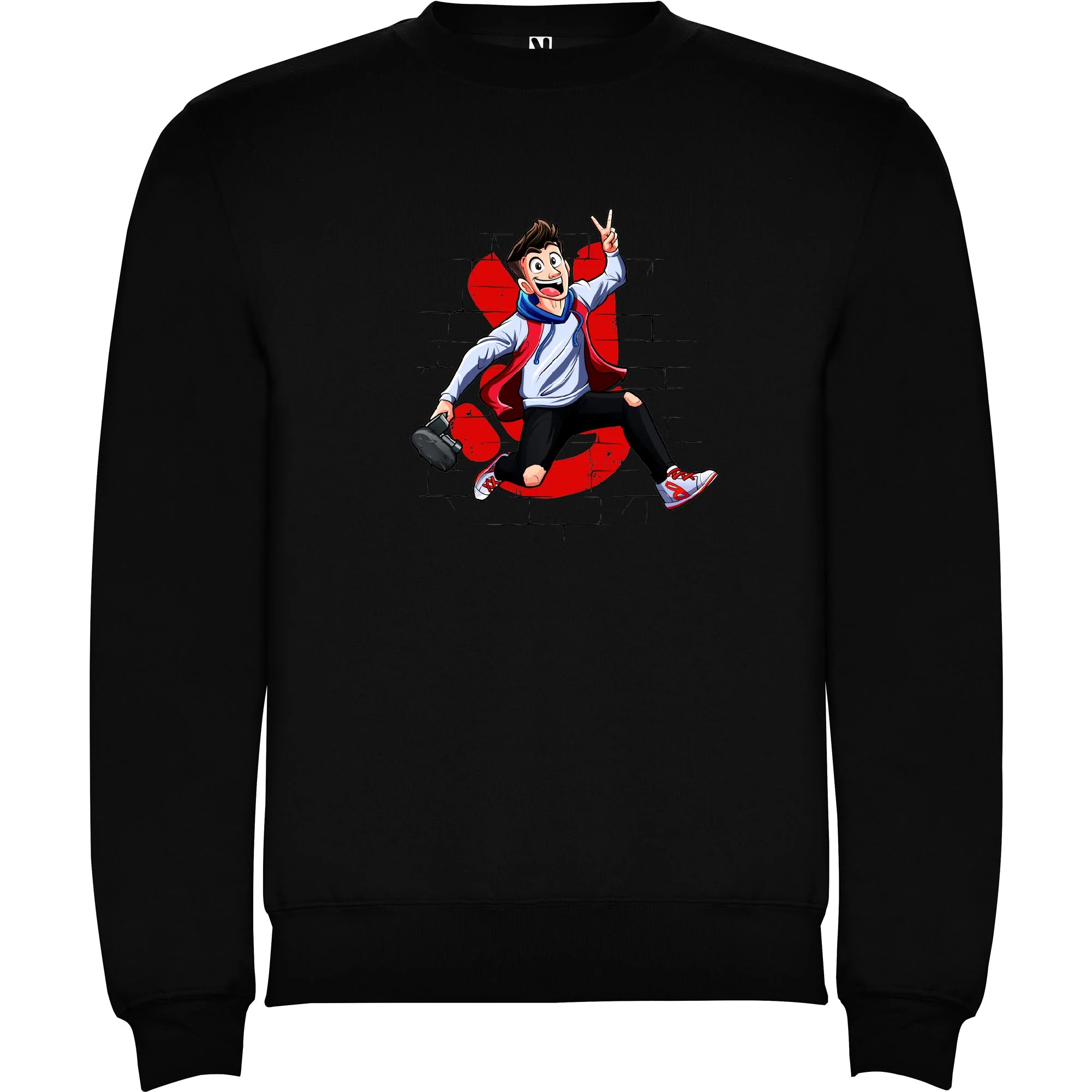 Sudadera sin capucha - Arta y el Salto Épico - Image 4