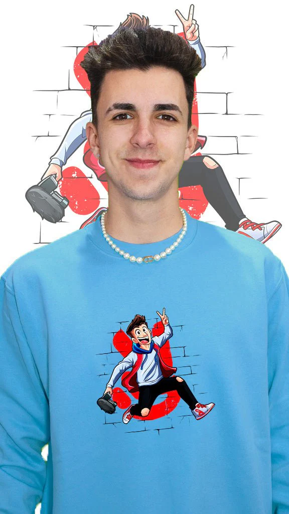 Sudadera sin capucha - Arta y el Salto Épico - Image 7