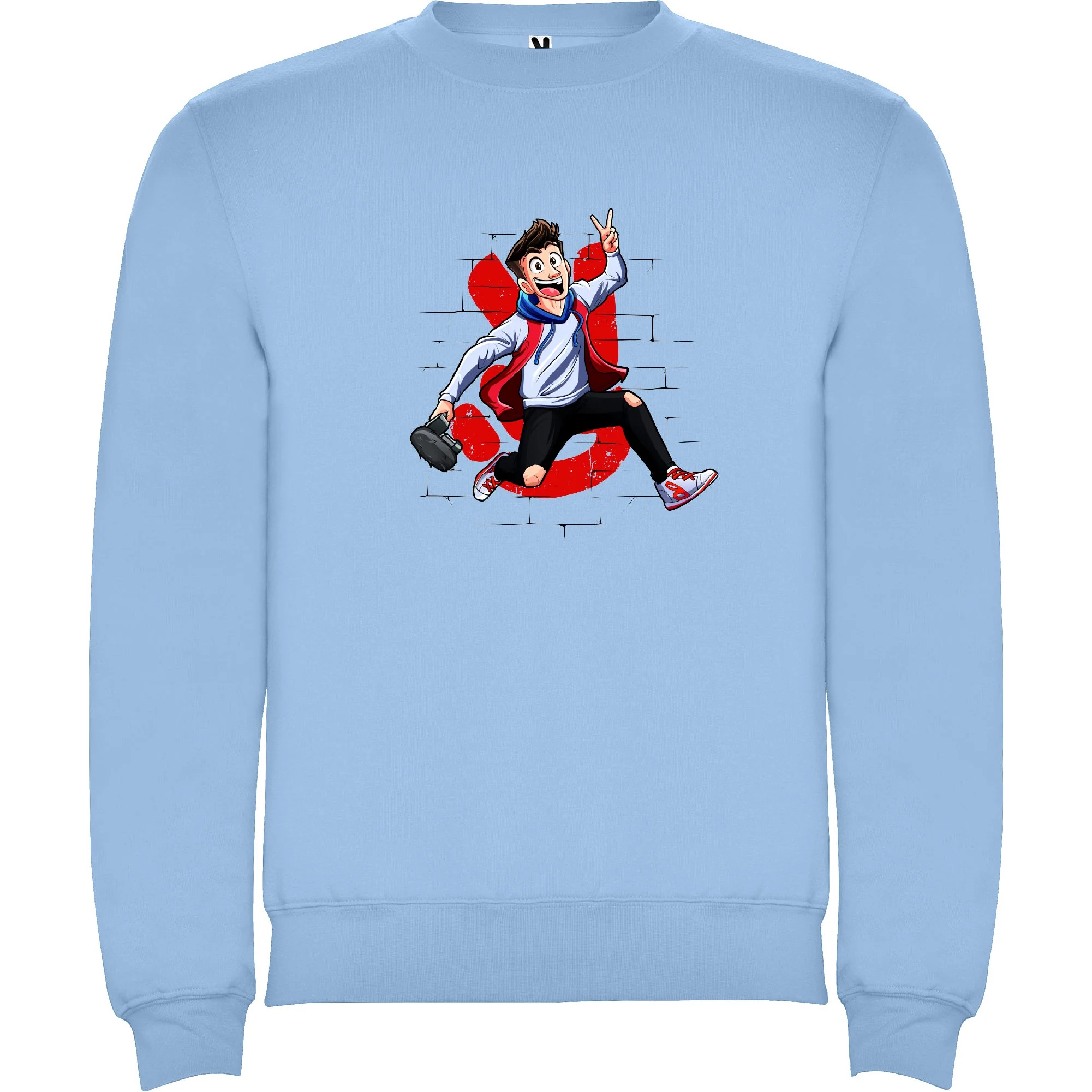 Sudadera sin capucha - Arta y el Salto Épico - Image 8