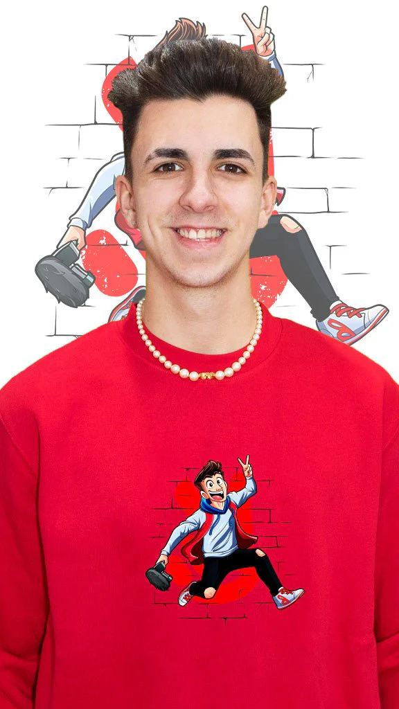 Sudadera sin capucha - Arta y el Salto Épico - Image 9